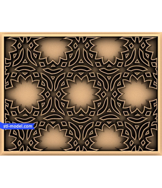 Geometric Blossom Panel