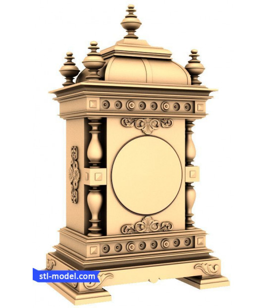Majestic Arched Clock Shrine