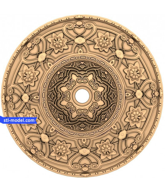 Floral Harmony Medallion