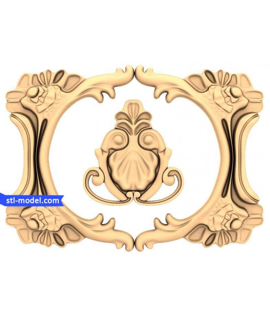 Elegant Baroque Wall Panel