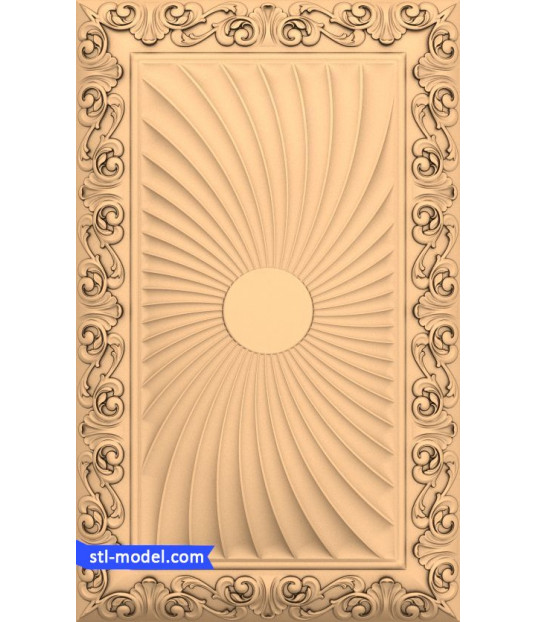 Radiant Swirl Panel