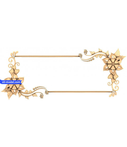 Floral Elegance Frame
