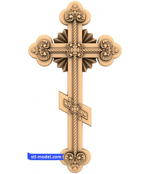 Cross "Cross #37" | STL - 3D model for CNC