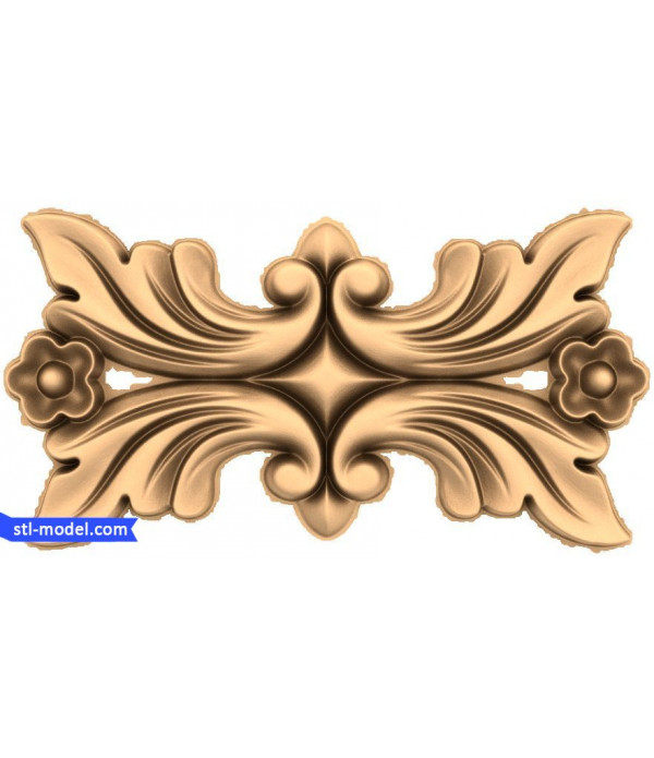 Decor "decor #582" | STL - 3D model for CNC