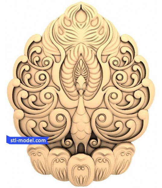 Majestic Peacock Ornament