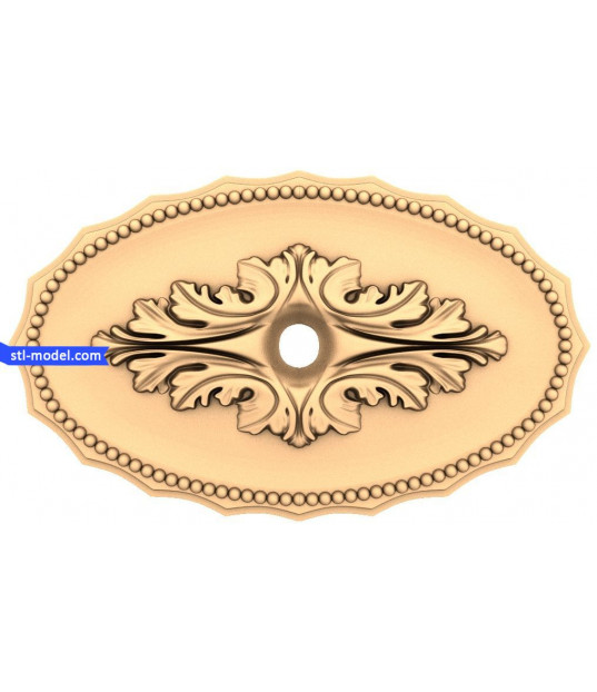 Rococo Ornament Plaque