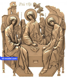 Icon "Holy Trinity #1" | STL -...