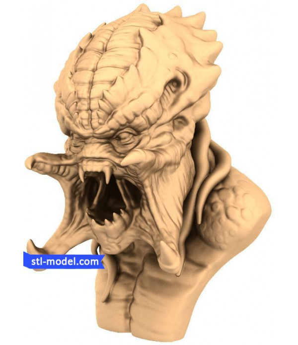 Statuette "Monster" | STL - 3D model for CNC