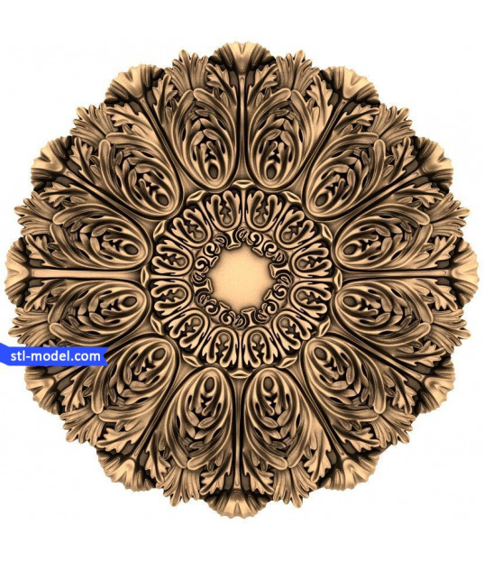 Floral Harmony Medallion