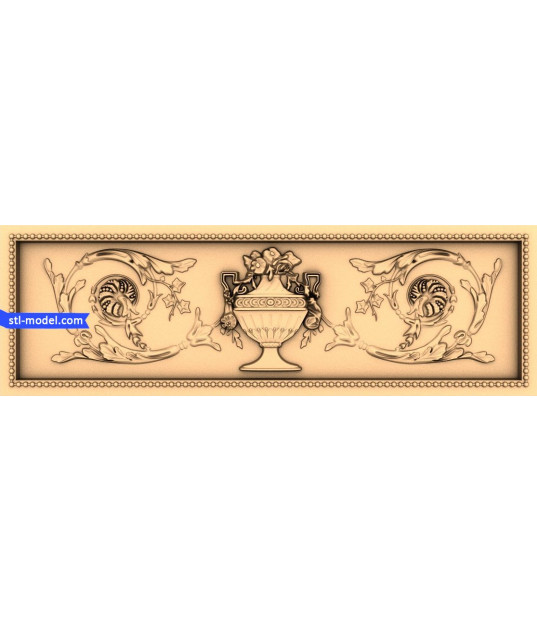 Aristocratic Floral Panel