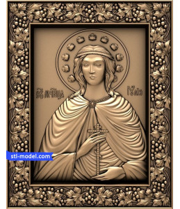Icon "Saint Julia" | STL - 3D ...