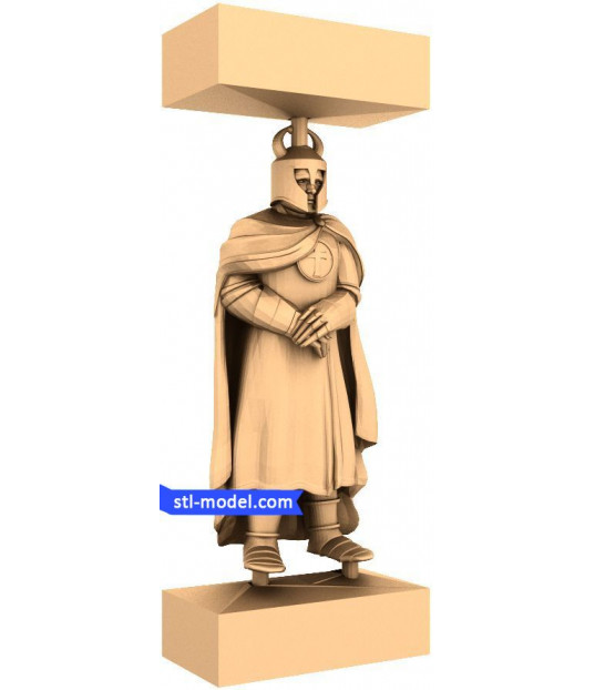 Medieval Knight Column