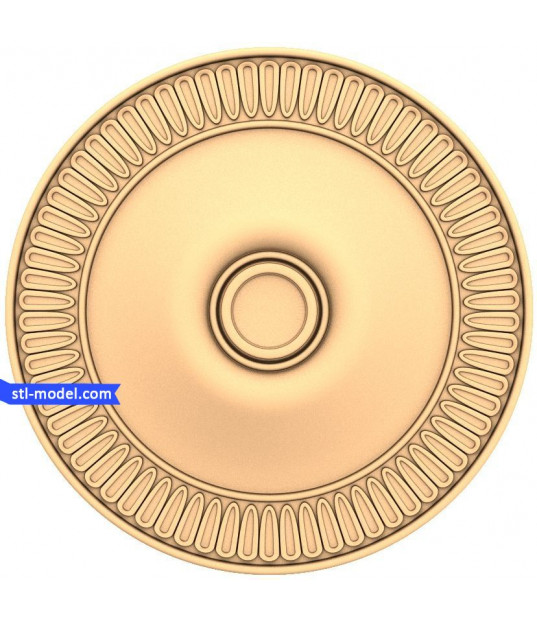 Classic Rosette Relief