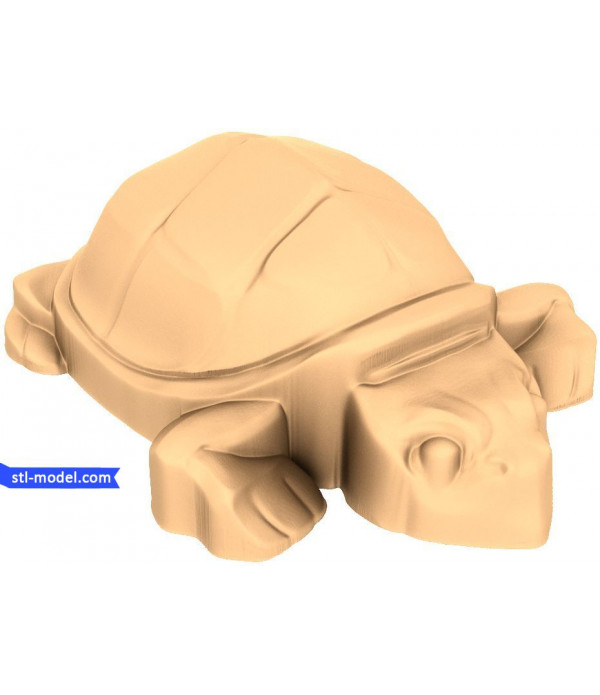 Backgammon "Feature. Turtle" | STL - 3D model for CNC