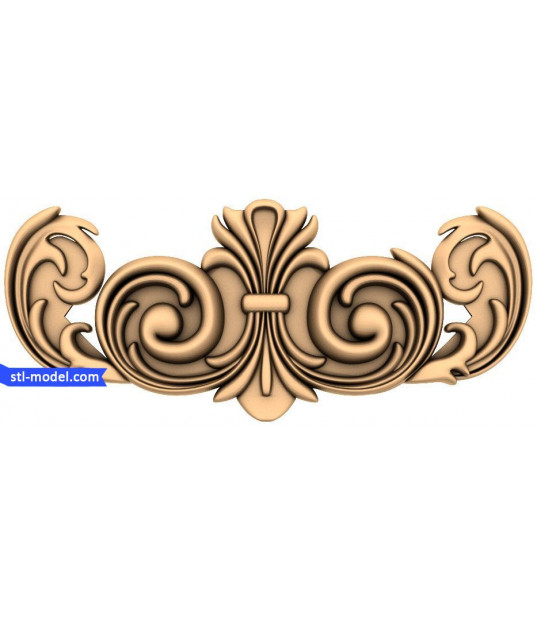 Baroque Elegance 3D Relief