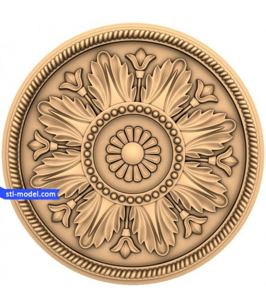 Floral Harmony Medallion
