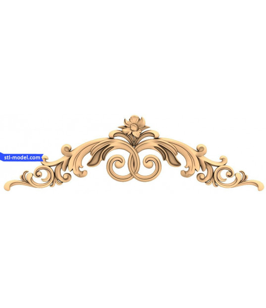 Floral Elegance Pediment