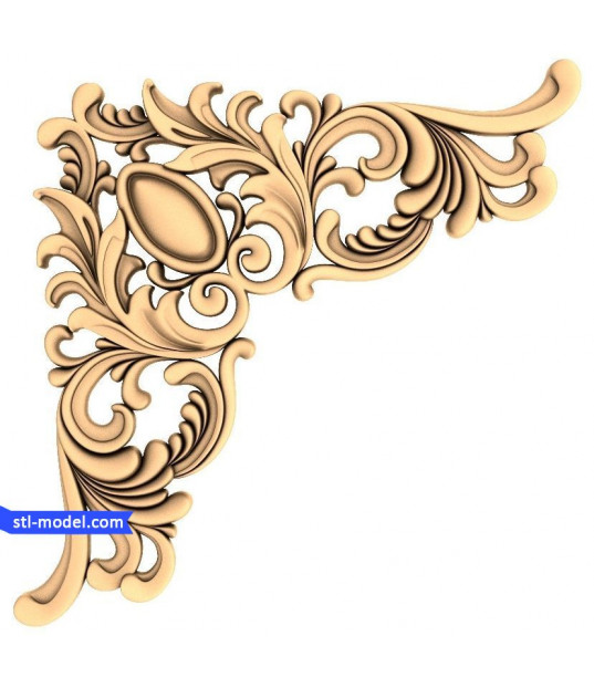 Regal Corner Flourish