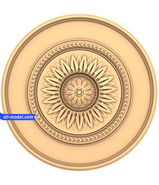 Radiant Sunflower Medallion