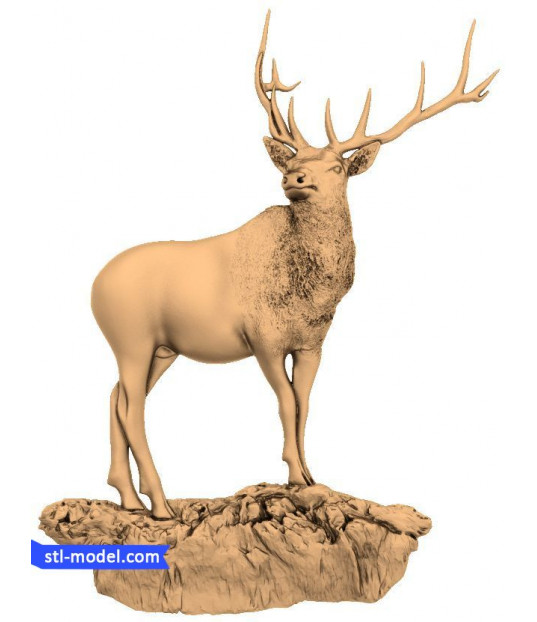 Majestic Stag Sculpture
