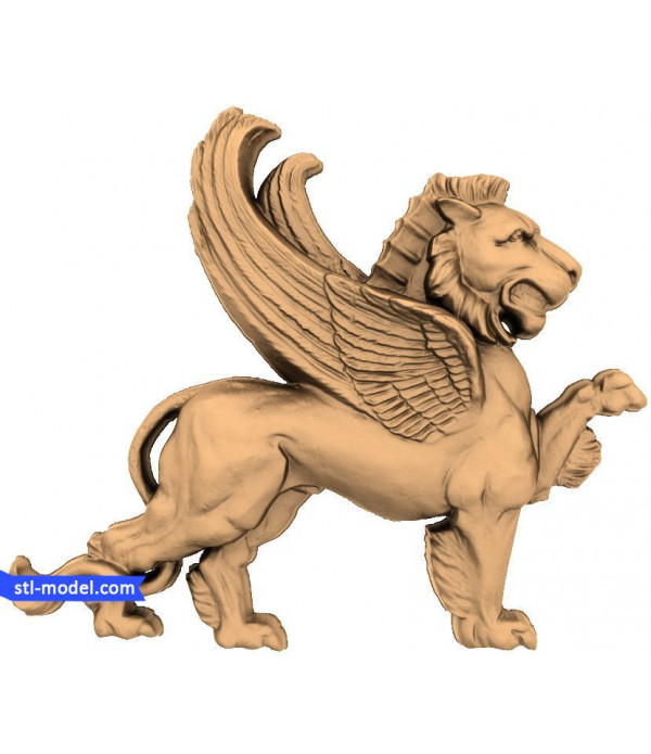 Character "Fairy lion" | STL - 3D model for CNC