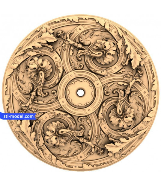 Ornate Floral Medallion