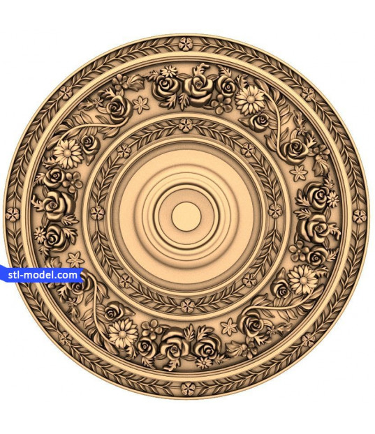 Floral Elegance Medallion