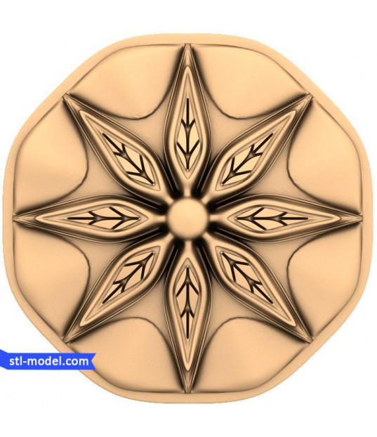 Star Petal Rosette