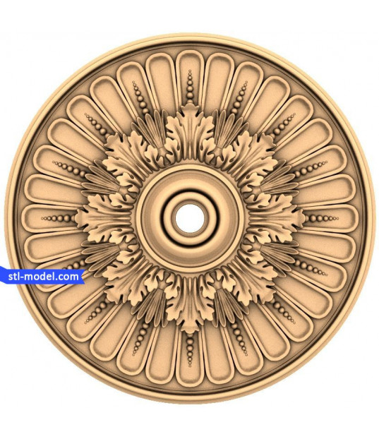 Radiant Floral Rosette