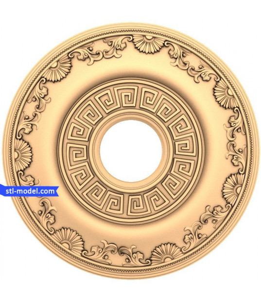 Ornate Circular Rosette
