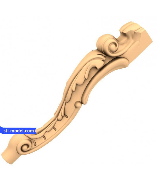 Elegant Curved Corbel