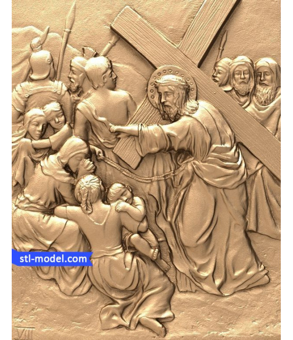 Icon "Execution of Jesus Christ #8" | STL - 3D model for CNC