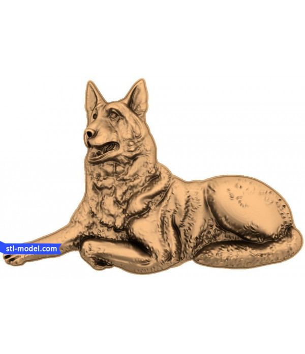 Character "Dog #3" | STL - 3D model for CNC machine