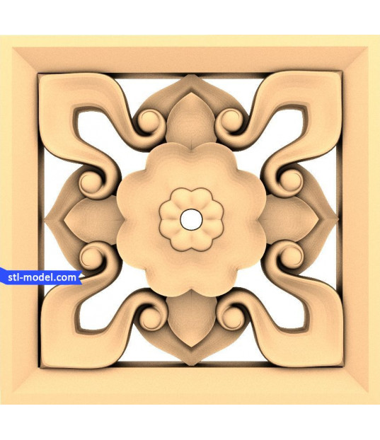 Floral Elegance Square Panel