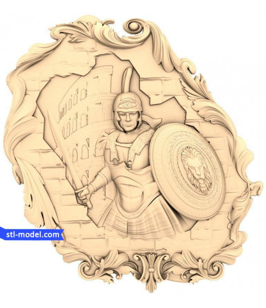 Roman Gladiator Relief