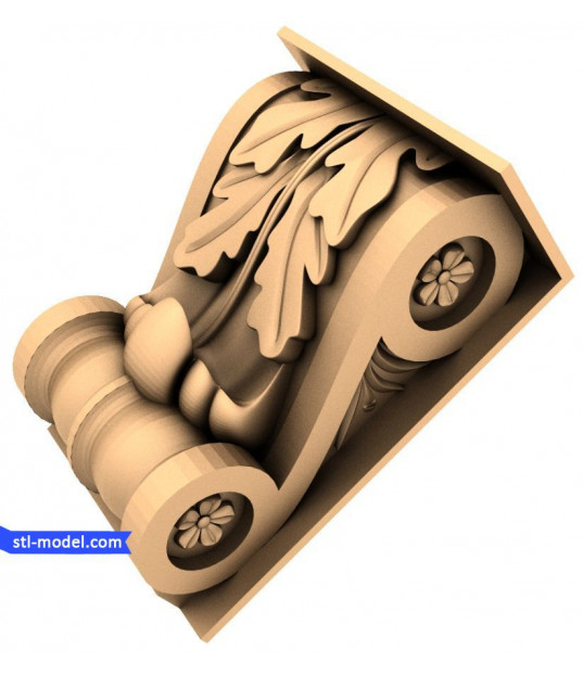 Majestic Oak Leaf Corbel