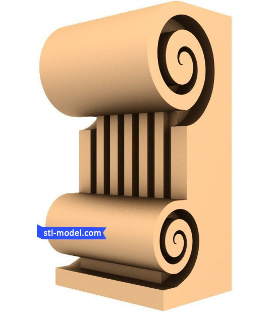 Ionic Capital Ornament