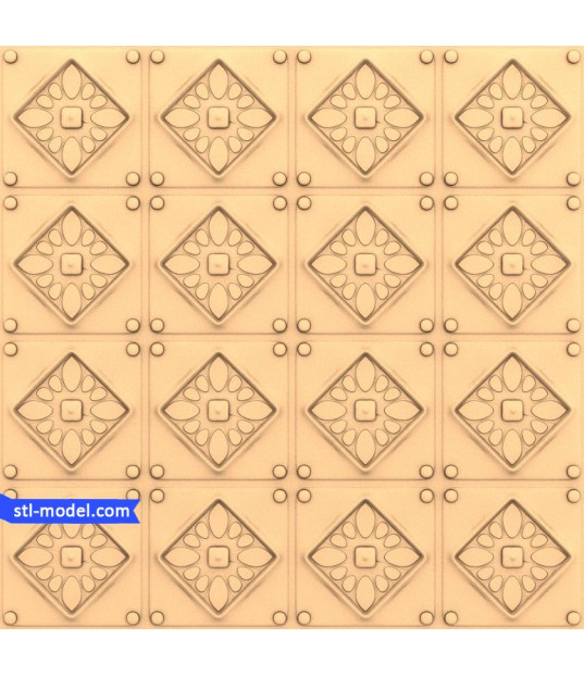 Diamond Bloom Panel