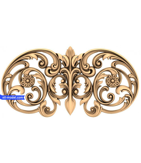 Ornate Flourish Panel