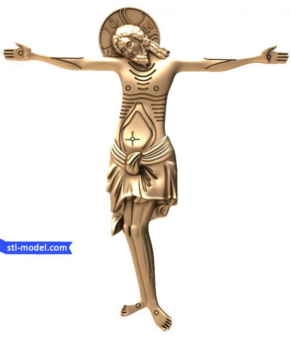 Icon "Crucifixion #7" | STL - 3D model for CNC