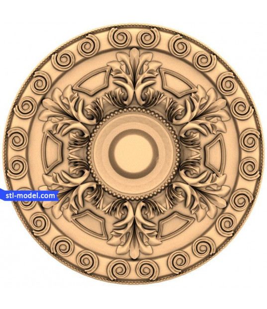 Floral Medallion Rosette