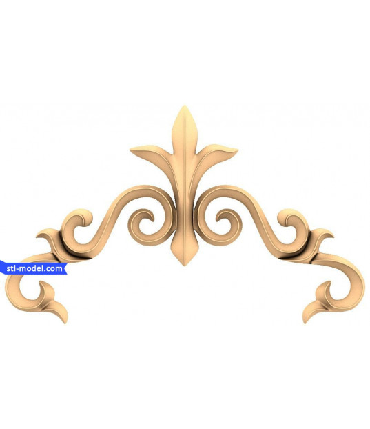 Elegant Flourish Crest