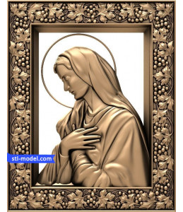 Icon "Holy Madonna" | STL - 3D...