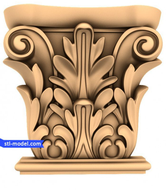 Ornate Acanthus Capital