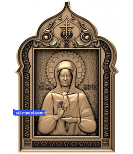 Icon "St. Matrona #5" | STL - ...