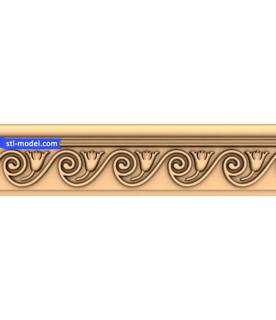 Elegant Floral Scroll 3D Decor