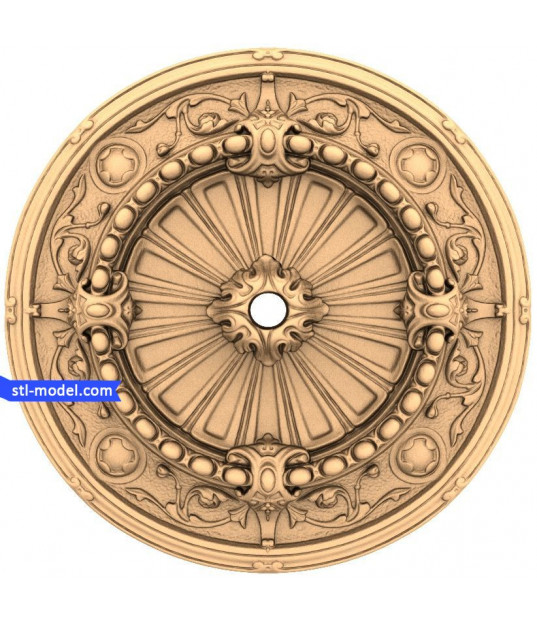 Ornate Sunburst Medallion