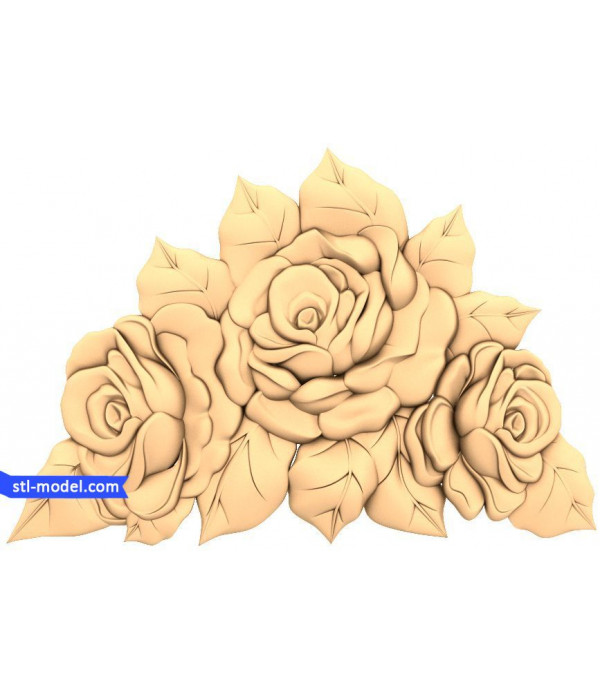 Flowers "Flowers #24" | STL - 3D model for CNC
