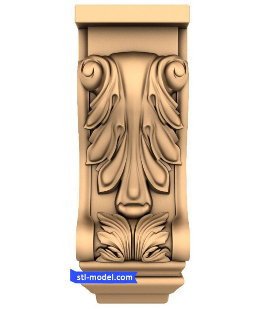 Elegant Acanthus Corbel