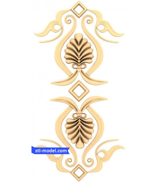Ornamental Flourish Leaf